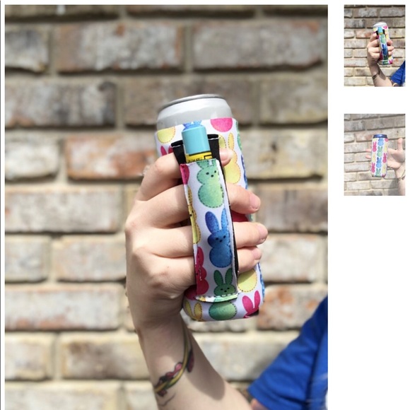 Slim Handler Can Coozie 12-16oz Cold White Claw - Picture 2 of 3